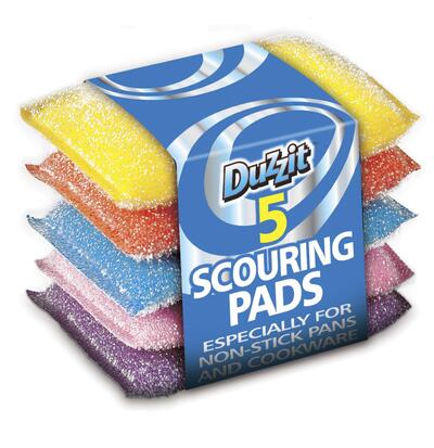Duzzit Scouring Pads 5ct