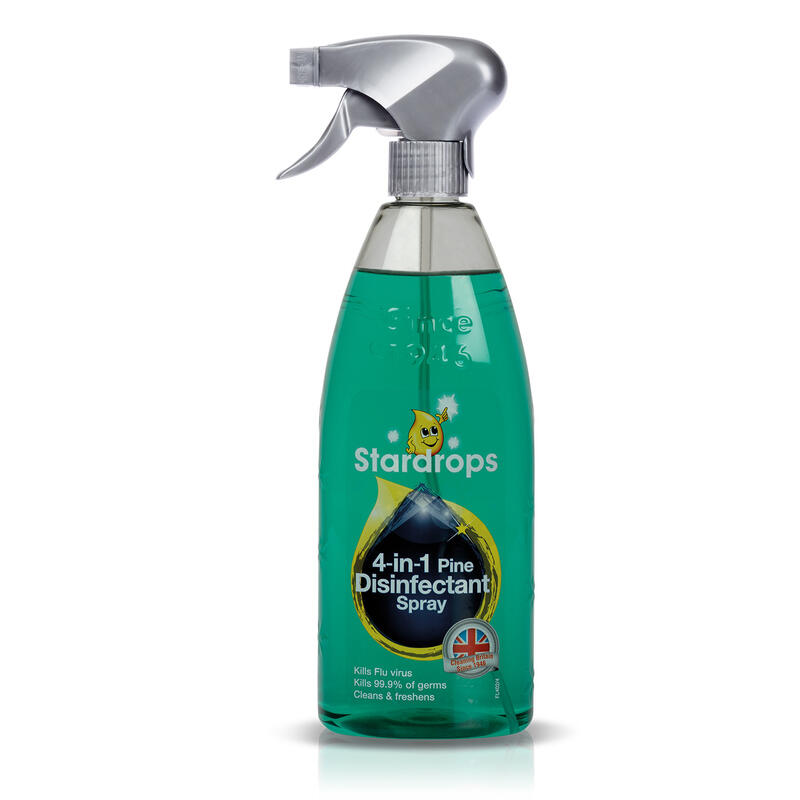 OSQ Stardrops 4 In 1 Pine Disinfectant Spray 750 ml: $5.00