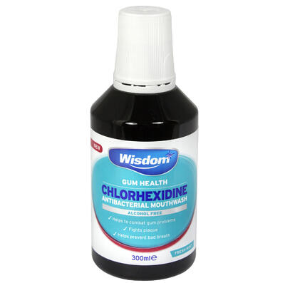 Wisdom Gum Health Chlorhexidine Digluconate 300ml: $10.00