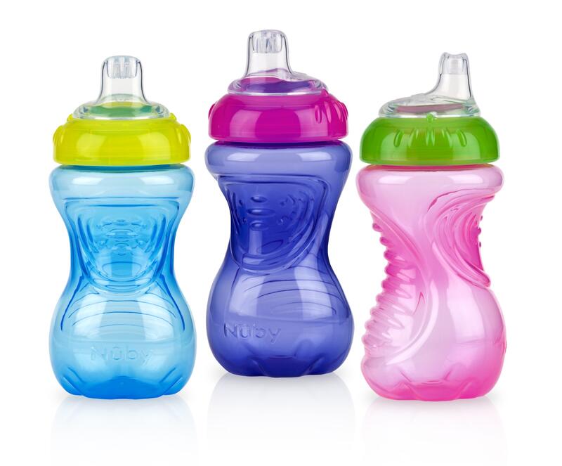 Nuby Baby Cup No Spill Spout Gripper 10oz: $13.00