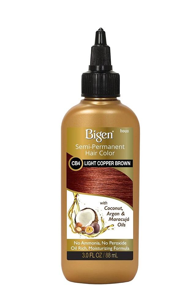 Bigen Semi-Permanent Hair Color Light Copper Brown 3oz: $10.00