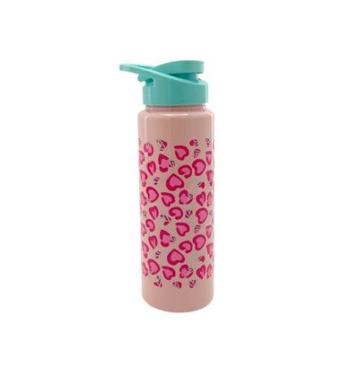 Bandeirante Water Bottle Sports Hearts 1 count