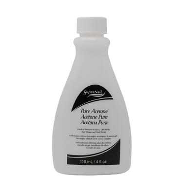 Super Nail Pure Acetone Polish Remover 4 oz: $10.00