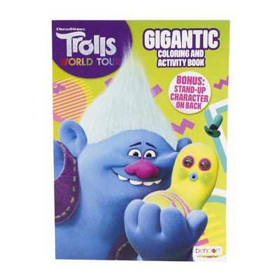 Trolls World Tour Gigantic Coloring & Activity Book