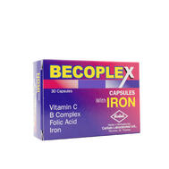 Becomplex C Iron Cap 30ct: $22.16
