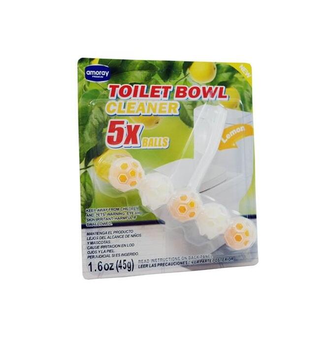 Scrub Free Toilet Balls Bowl Cleaner Lemon 5 count