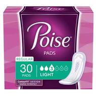 Poise Ultra Thin Pads Regular 30 count: $34.13
