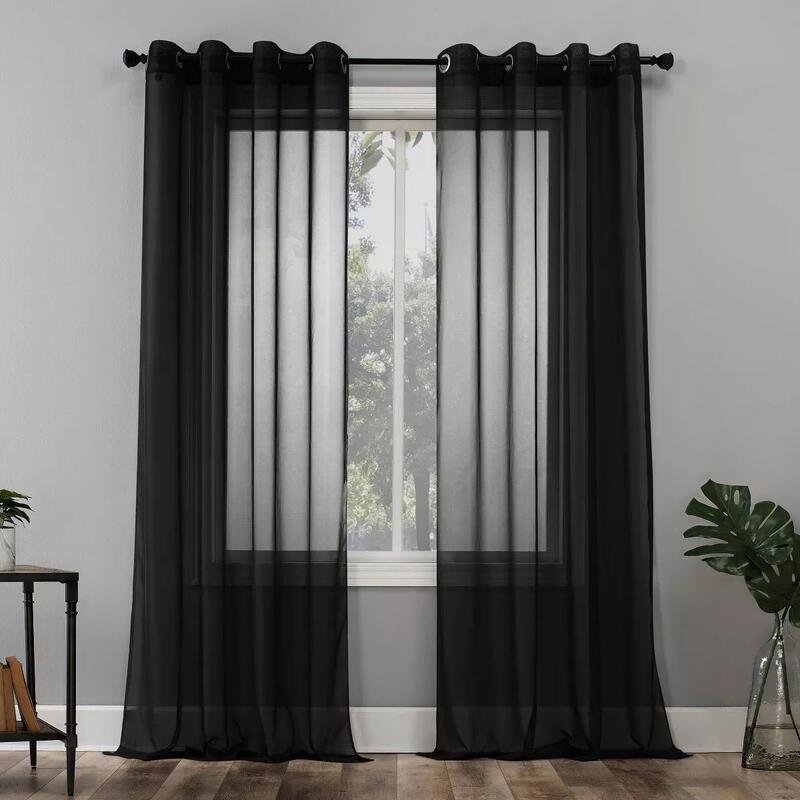 Kim 8 Grommets Solid Sheer Panel 54