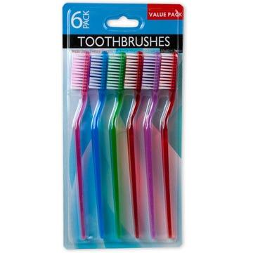 Value Pack Toothbrush Medium 6 count: $7.00