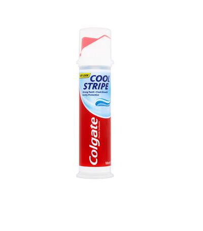 Colgate Toothpaste Cool Stripe Pump 100ml