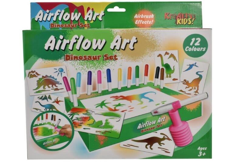 Airflow Art Dinosaur Set