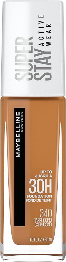 Maybelline Super Stay Full Coverage Liquid Foundation 340 Cappuccino 1oz
