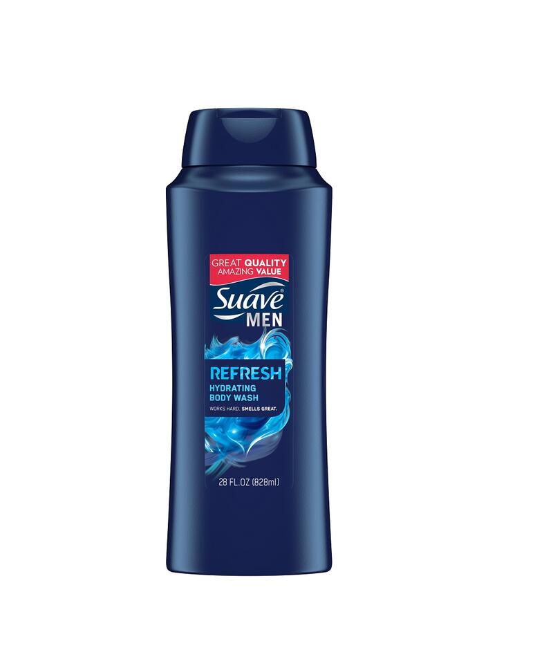Suave Men Body Wash Refresh 28oz