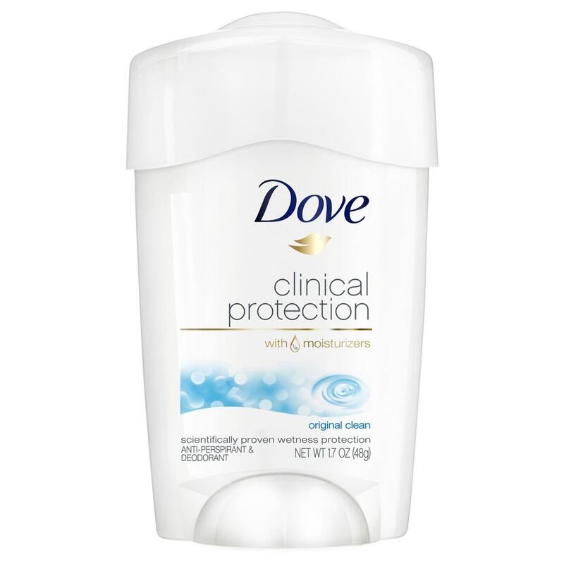 Dove Clinical Protection - Antiperspirant Deodorant Original Clean 1.70 oz