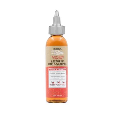 Dr. Miracle's Strong + Healthy Restoring Hair & Scalp Oil 4oz: $34.00