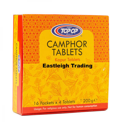 Camphor Tablets 200g: $6.00