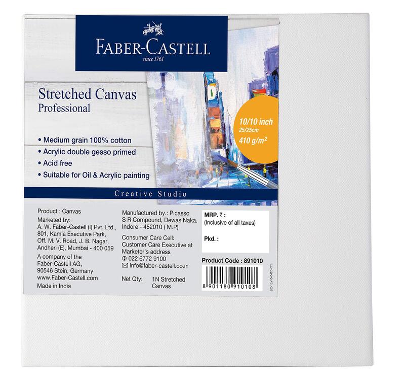 Faber-Castell Stretch Canvas 10x10