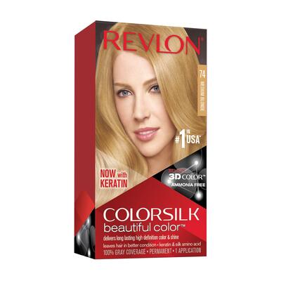 Revlon Colorsilk Hair Color Medium Blonde #74: $14.00