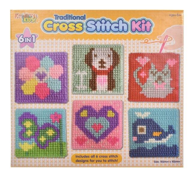 Cross Stitching Kits In Color Box