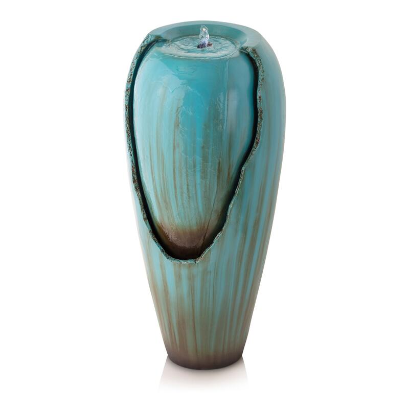 Alpine Cement Tabletop Fountain