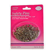 Sewing Patch Safety Pins Assorted Sizes 100 ct: $5.00
