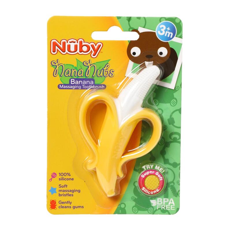 Nuby NanaNubs Banana Massaging Toothbrush: $5.00