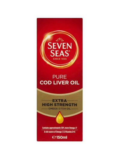 Seven Seas Cod Liver Oil Maximum Strength 150ml: $23.00