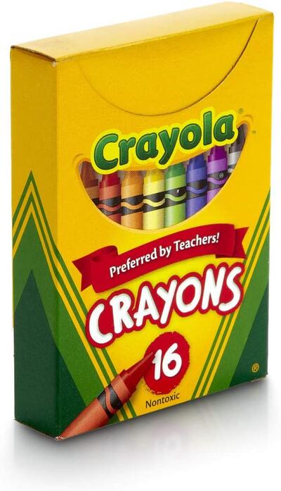 Crayola Crayons 16's: $8.00