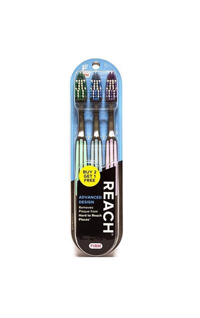 Reach Advance Toothbrush Firm 3 pack: $19.45