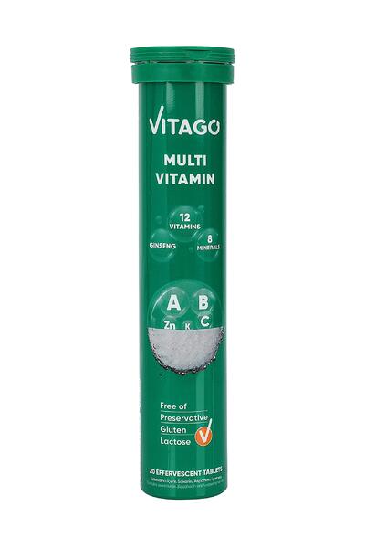 Vitago Multivitamin Effervescent Tablets 20's