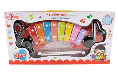 Xylophone With 8 Sounds: $30.00