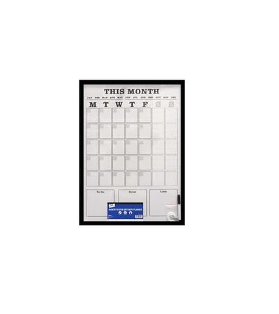 Monthly Dry-Wipe Planner Board Portrait: $36.00