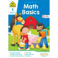 School Zone Curriculum Workbooks Math Basics Grade1: $7.00