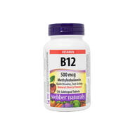 Webber Naturals Vitamin B12 Methylcobalamin 500mcg: $40.00