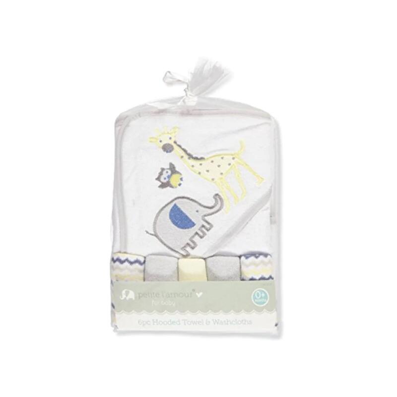 DIS Hooded Baby Towel Yellow