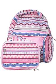 Abstract Backpack Set 3pcs: $0.00
