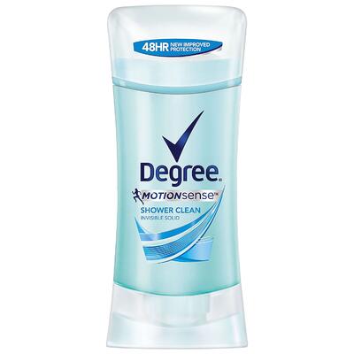 Degree Motion Sense Invisible Solid Deodorant Shower Clean 2.6oz: $17.00