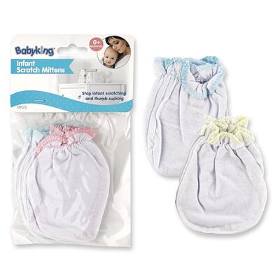 OSQ Babyking Infant Scratch Mittens: $5.00