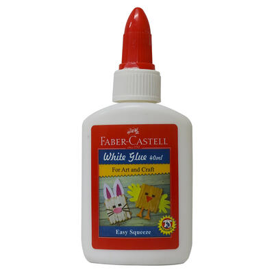 Faber-Castell White Glue 40ml: $2.00