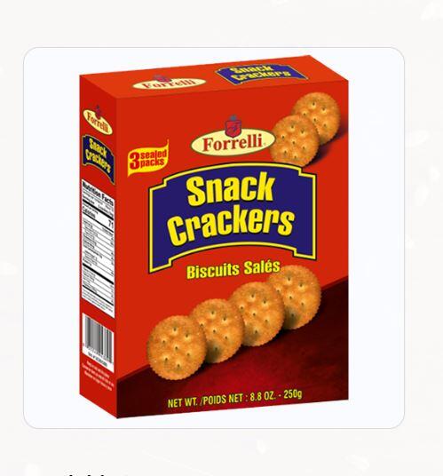 Forrelli Snack Crackers 8.8oz