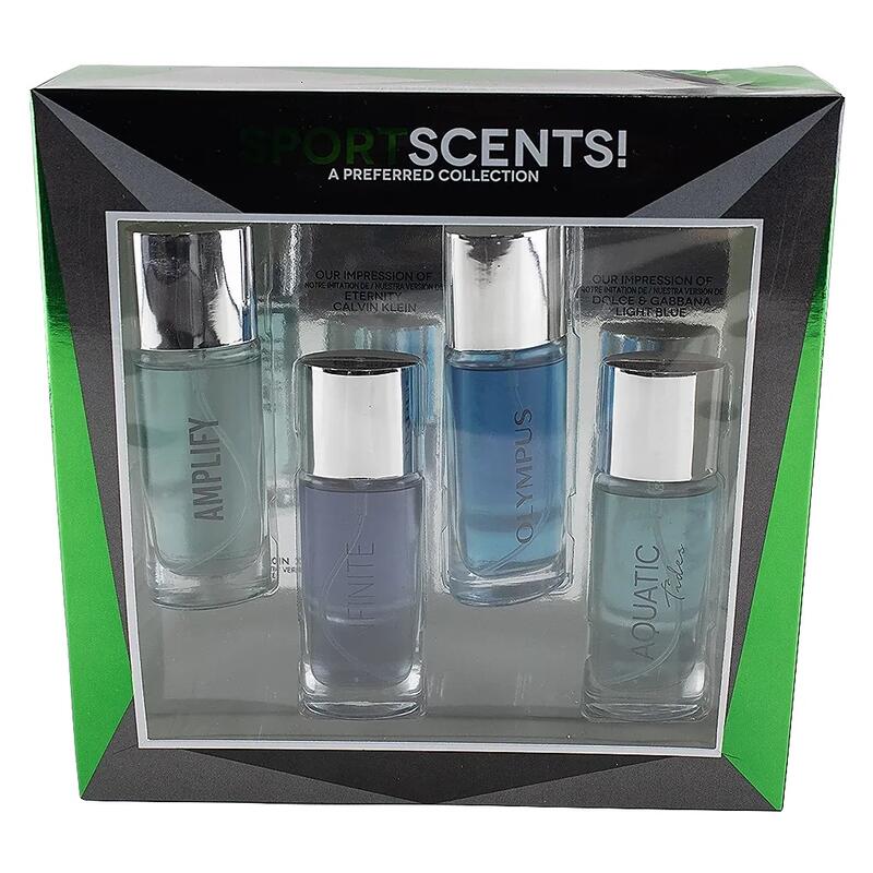 Preferred Fragrance New York Sport Scents Gift Set 4 pieces