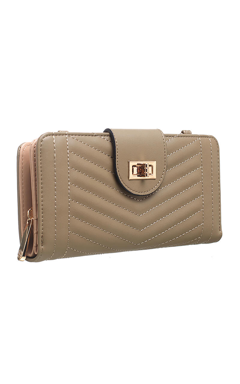 Bessie Quilted Wallet Cross Body Bag