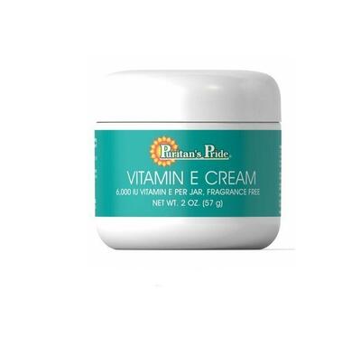 Puritan Pride Vitamin E Cream Jar 6000iu  2oz 57gm
