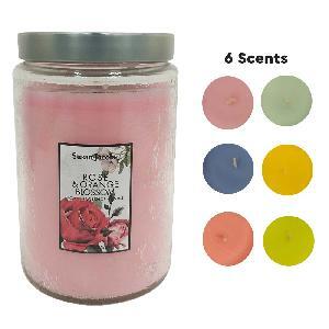 Texture Glass & Emboss Tin Lid 21oz