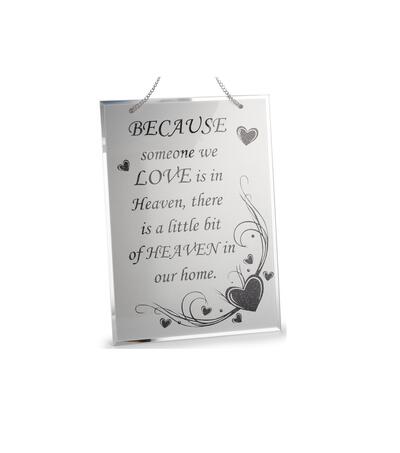 Someone In Heaven Hanging Plaque 20x28cm: $25.00