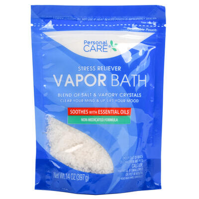 Personal Care Stress Reliever Vapor Bath Crystals 14oz