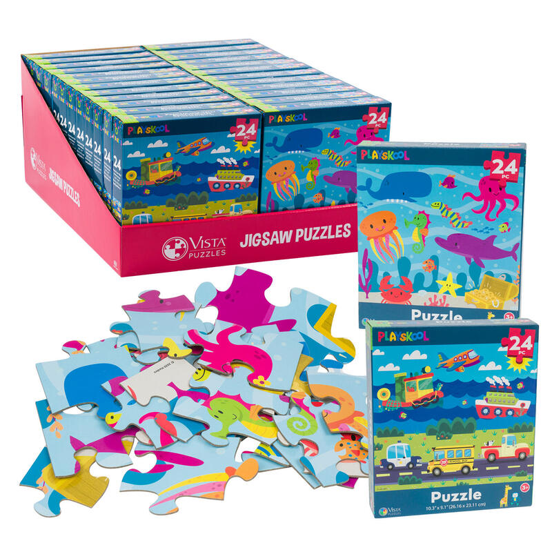 Playskool Puzzle 24pc Assorted