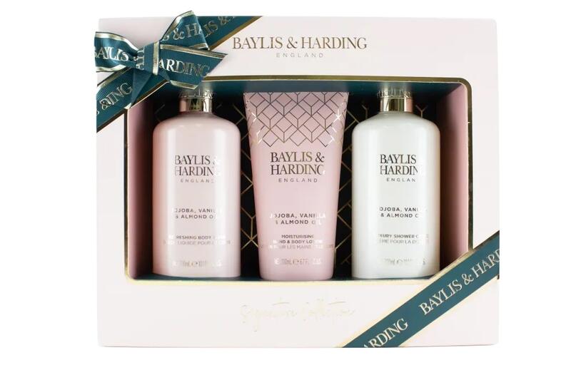 Baylis & Harding Jojoba, Vanilla & Almond Set 3pc