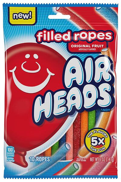 Air Heads Candy Filled Ropes: $12.75