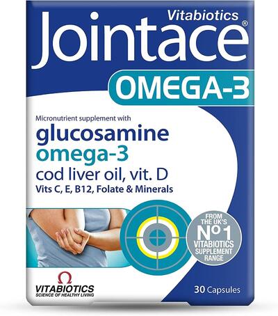 Vitabiotics Jointace Omega 4 Glucosamine 30 Caps: $44.00